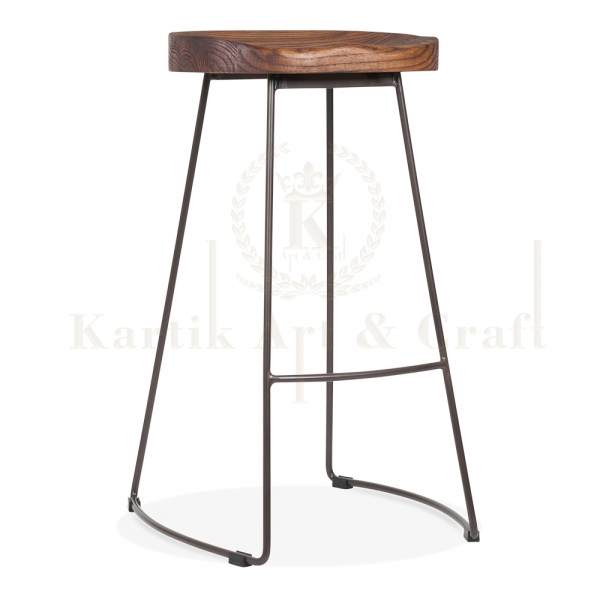 Brown Tipsy Stool, Size: 75 X 42 X 46 Cm