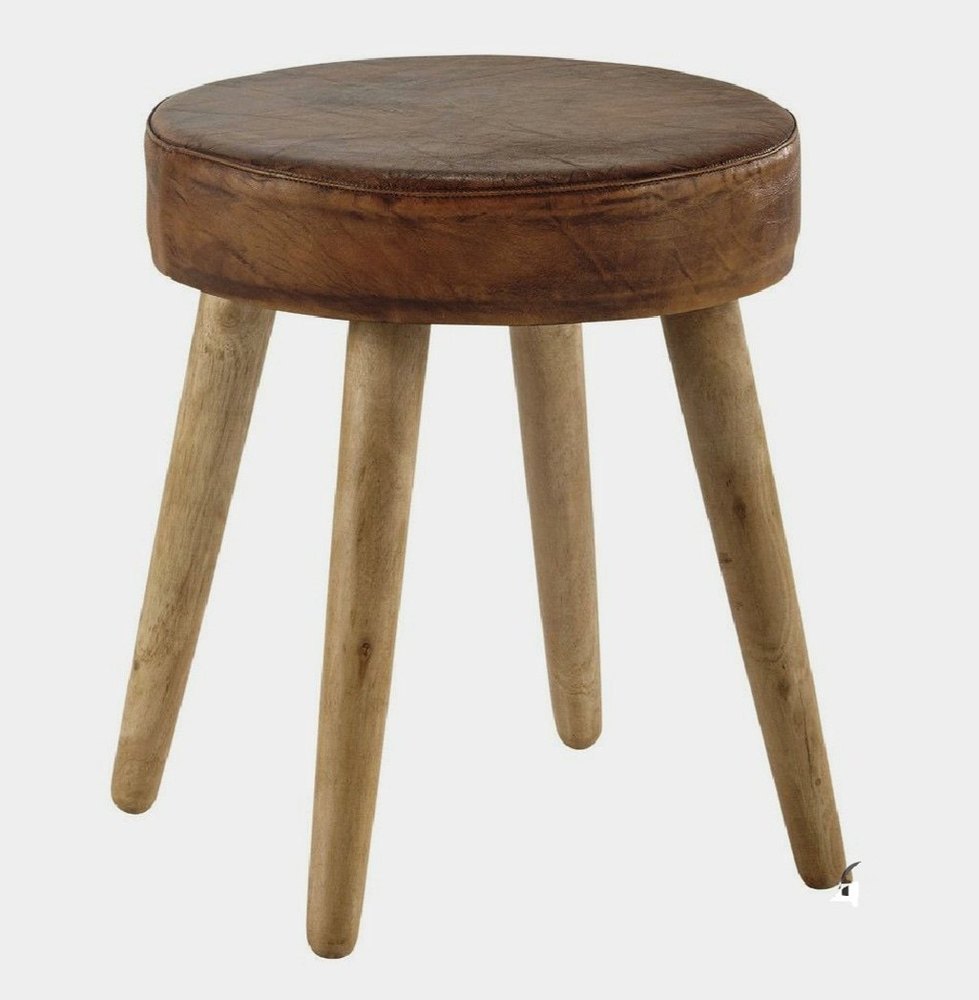 Chandra Handicraft Wooden Stool