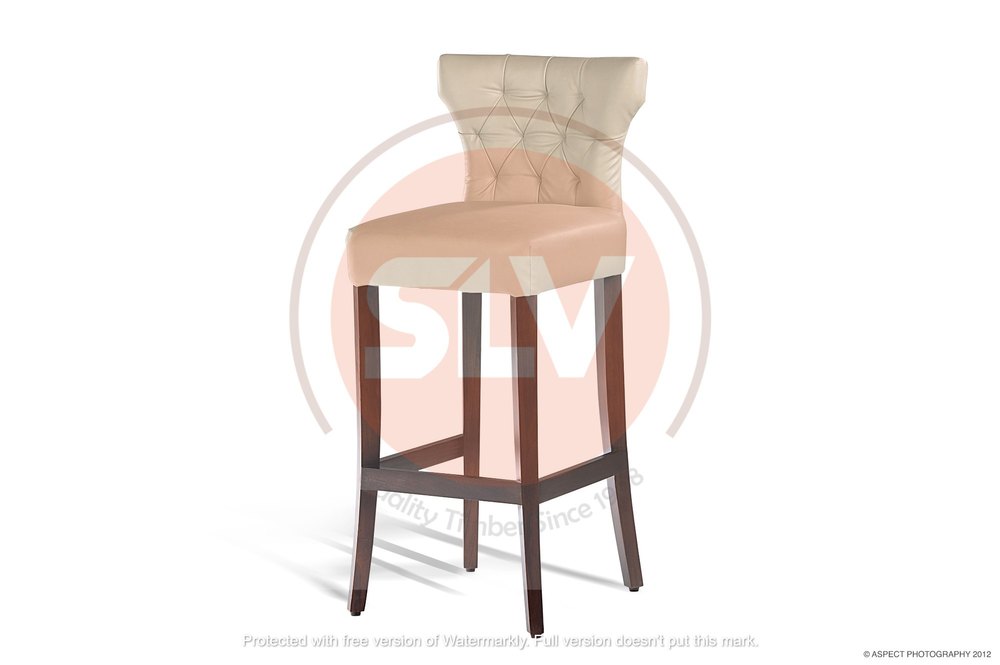 Wooden Bar Stool Made Out Of (Teak Wood, Red Cedar Wood, And Beech Wood)