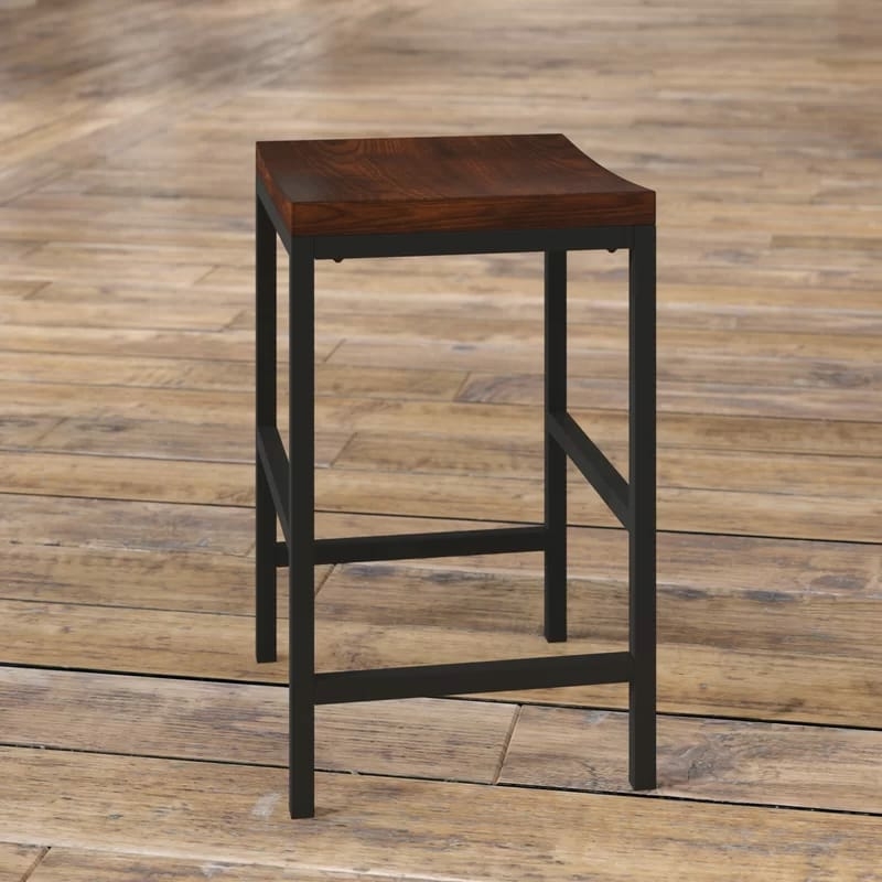 Rajtai Shree Mild Steel Modular Finished Bar Stool, Size: Standard