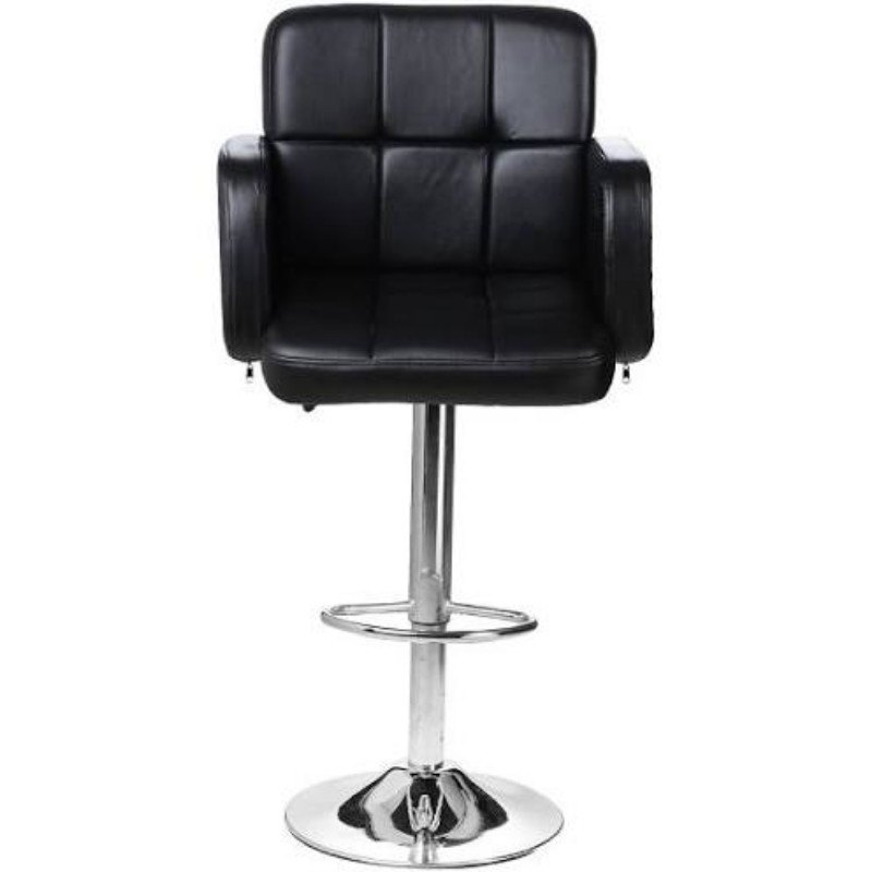 Av Furnitures Chrome Revolving Bar Stool