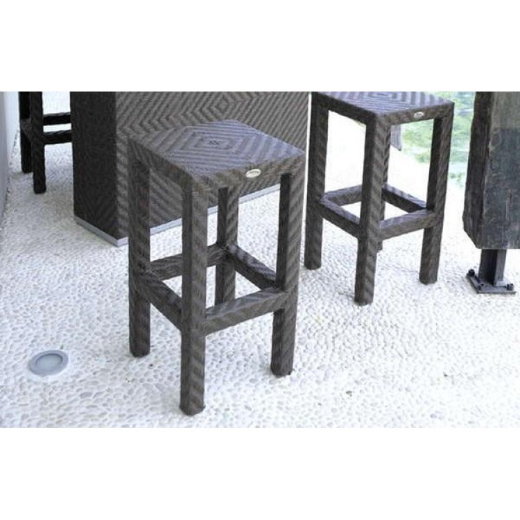 Gurudas Crafts Wicker Bar Stool