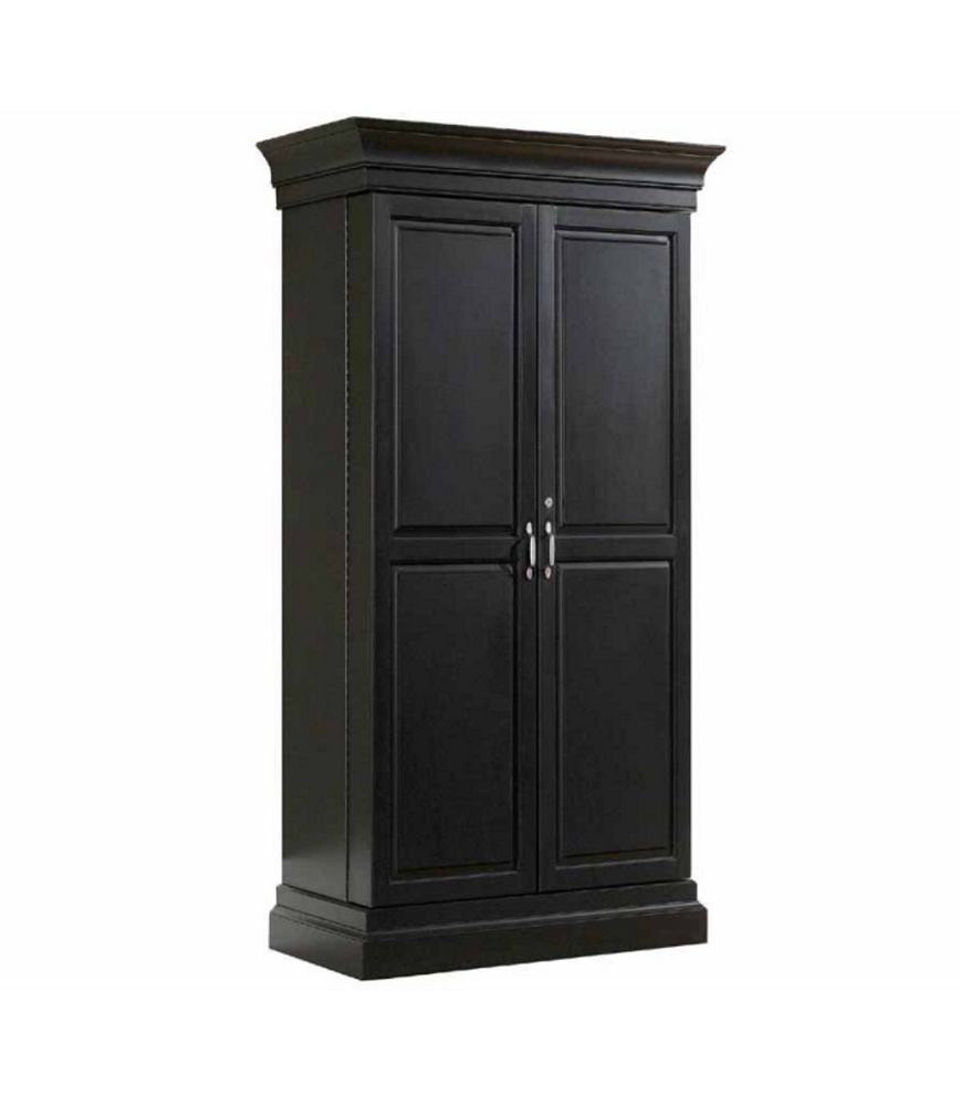 Brown Sheesham Wood Panel Long Bar Cabinet