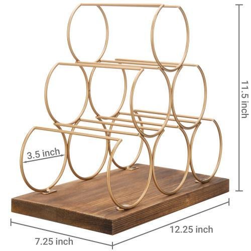 Wrought Iron Wine Rack