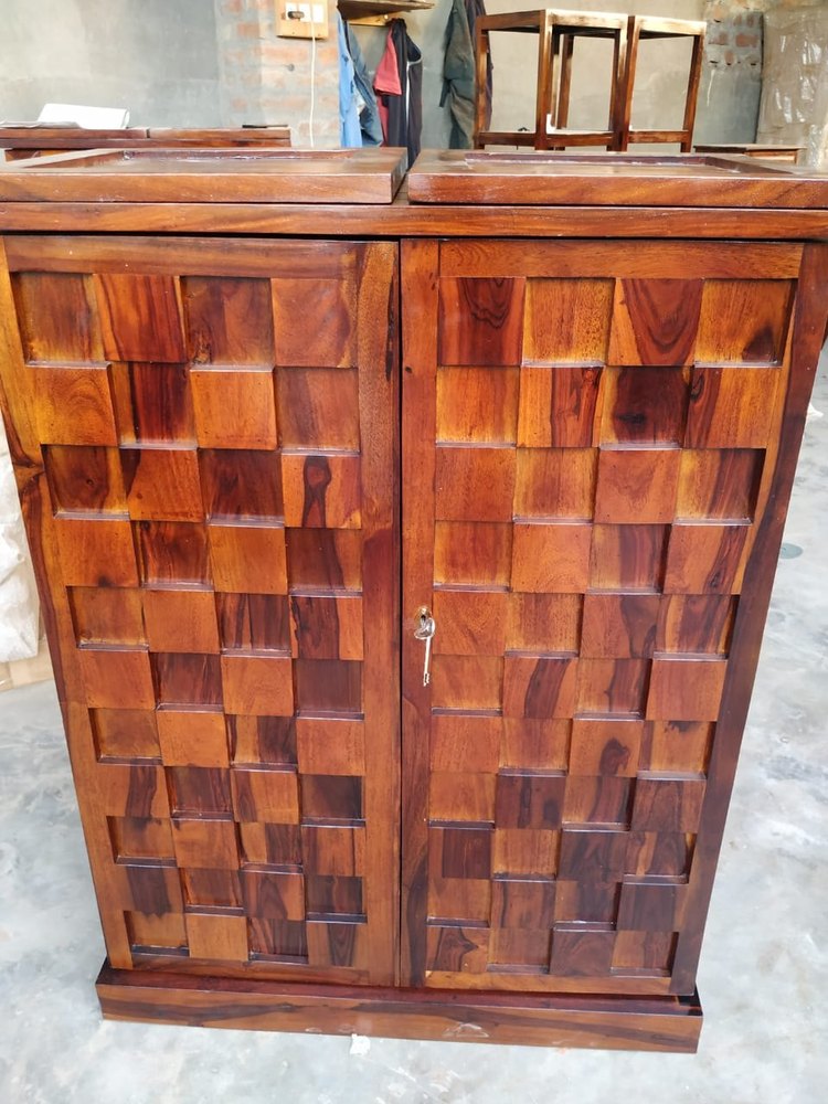 3 Standard Nrw Wooden Bar Cabinet, Size: 54*21*30