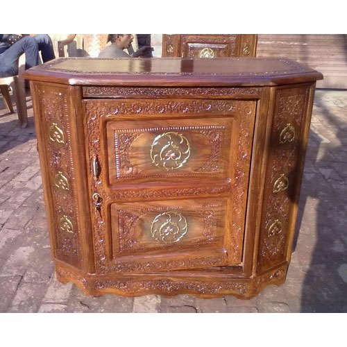 Star Enterprises Brown Wooden Bar Cabinet