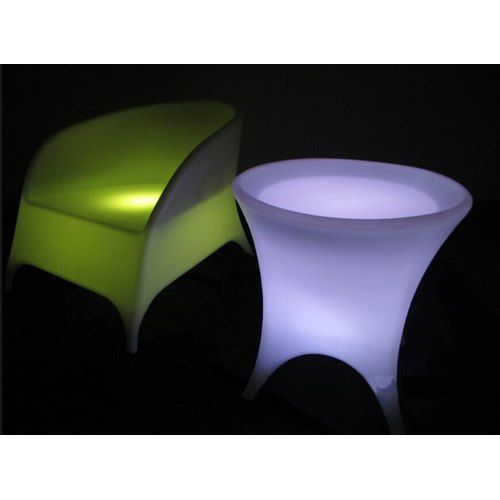 Round led Side Table