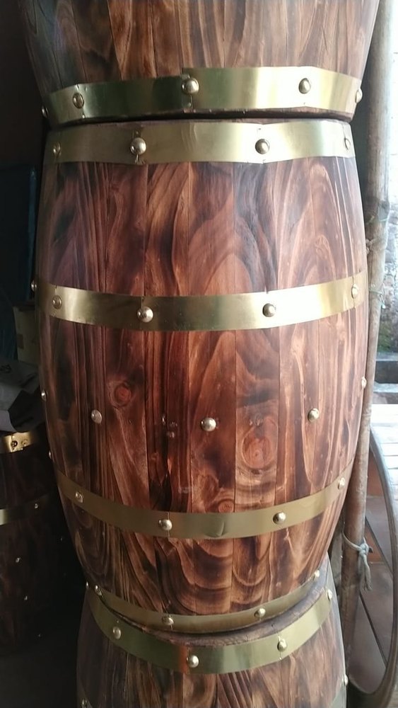 Wooden Barrel Table