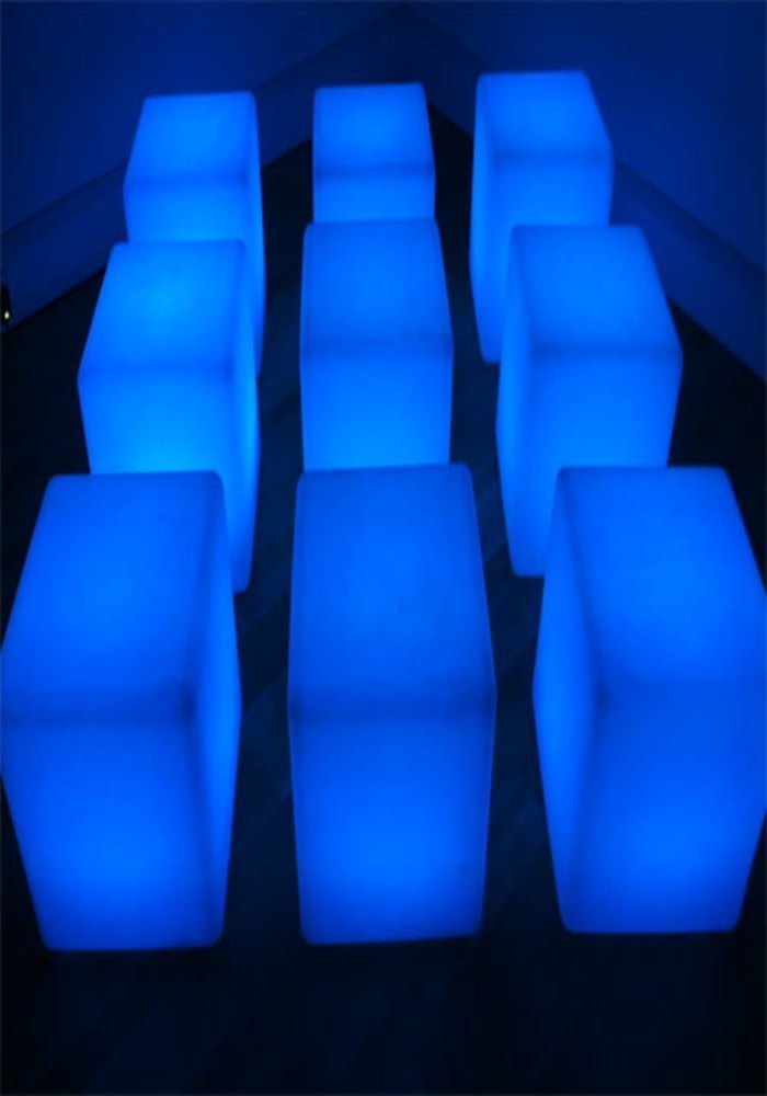 LED Cube Seats Set