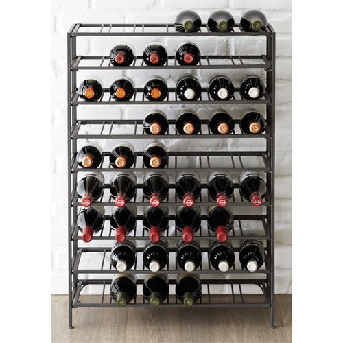 Wrought Iron Wine Rack