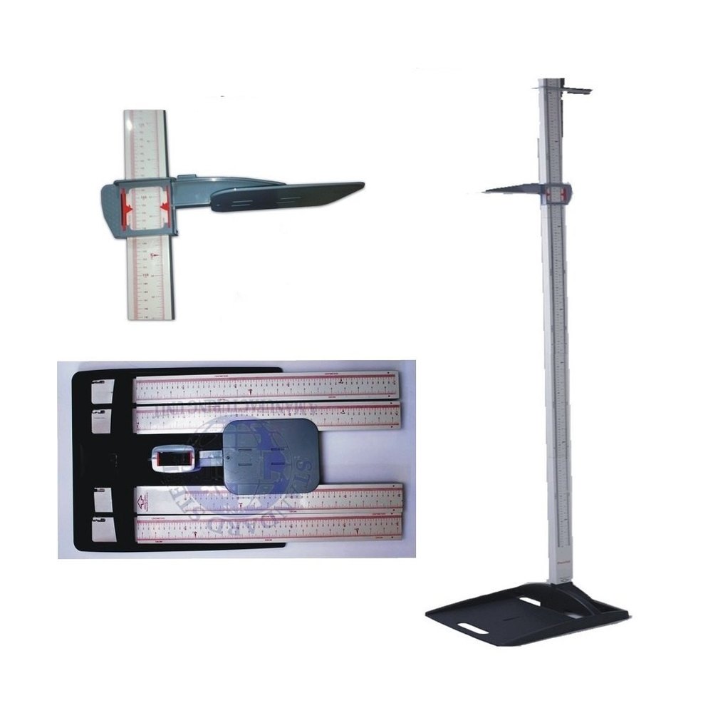 ABS Plastic Portable Height Measuring Stand, For Industrial, Size: 84 Inch img