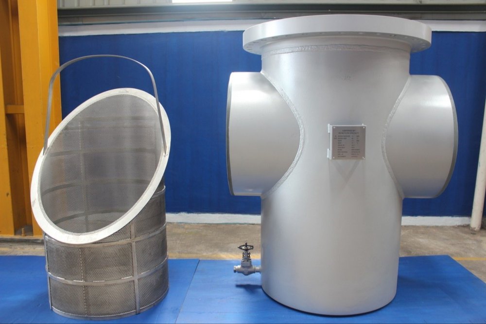 MS & SS Inline Basket Strainers, Capacity: Upto 500 Nb, Model Name/Number: Dynomech img