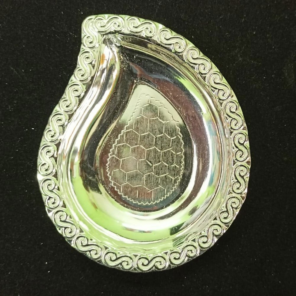 25g Silver Plate, For Home, Size: 5inch