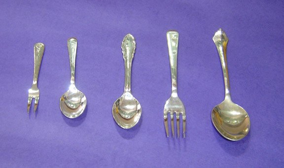 Silver Kitchen Cutlery