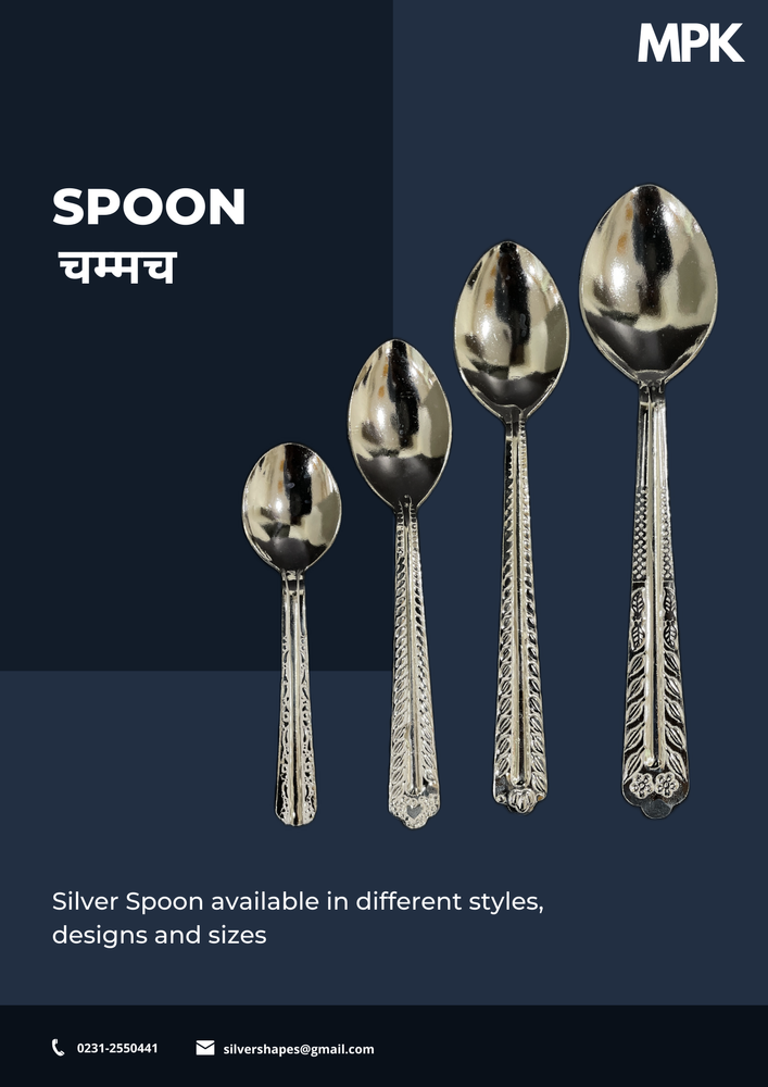 Silver Spoon, For Home, Size: 5 Grams To 30 Grams
