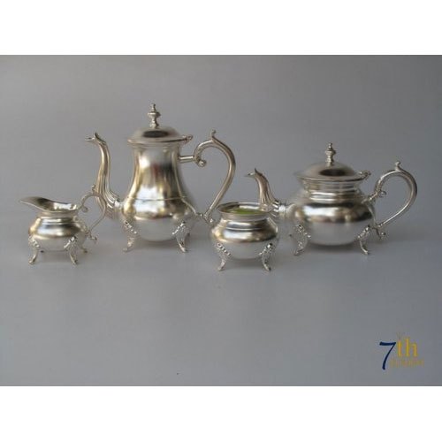 Seventh Element EPNS Silver Plated Tea Coffee Set