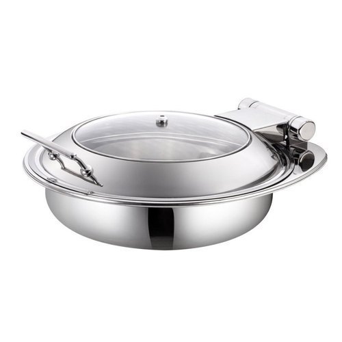 Mrtal Silver Chafing Dish, Size: 7ltr To 10 Ltr