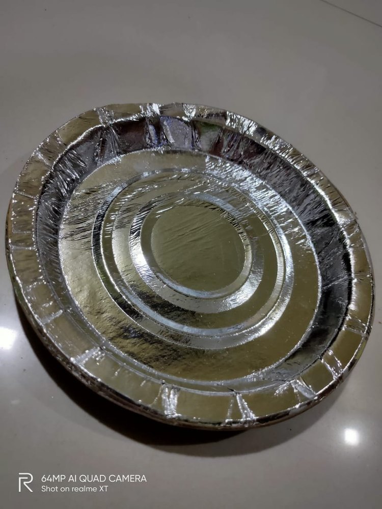 Platter Silver Dish 7 inch, For home, restaurant, Round