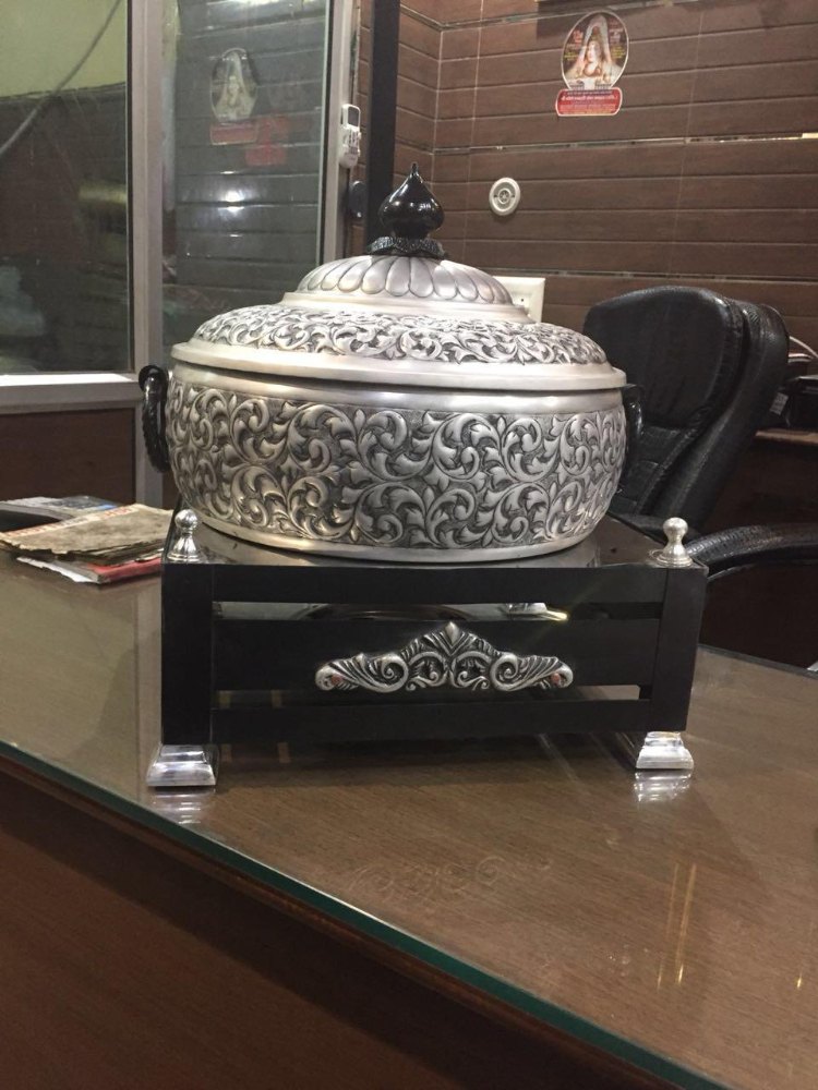 Silver Coating Chafing Dish Set - 8 Litre