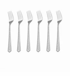 Silver Queen Salad Forks 12 Pc Set