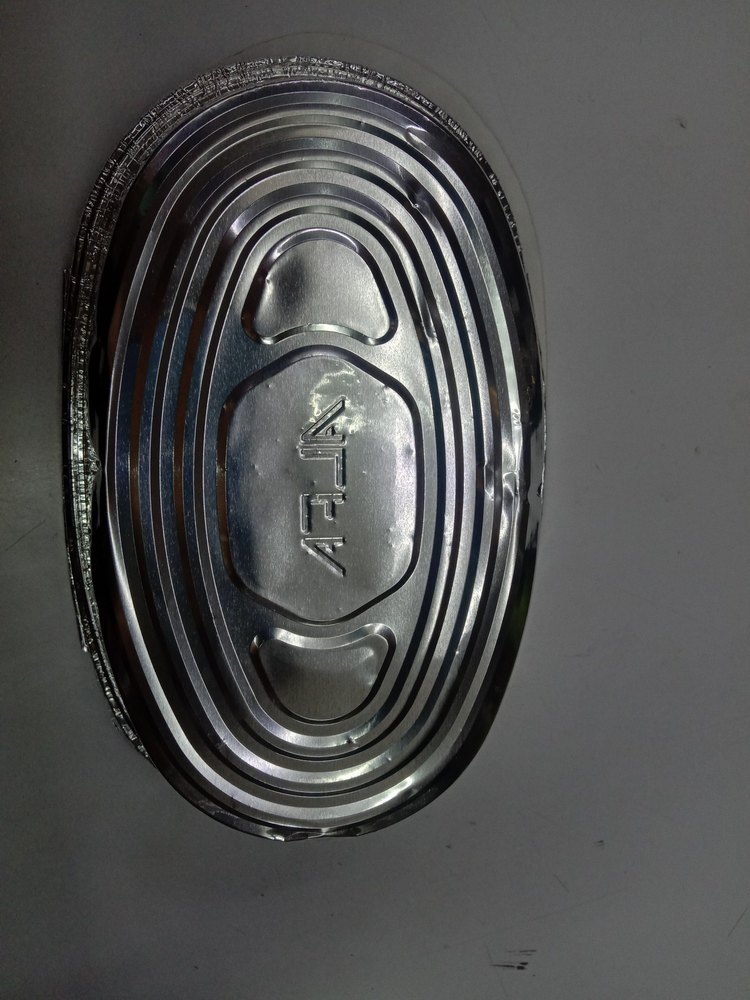 Polished Plain 600ml Silver Container