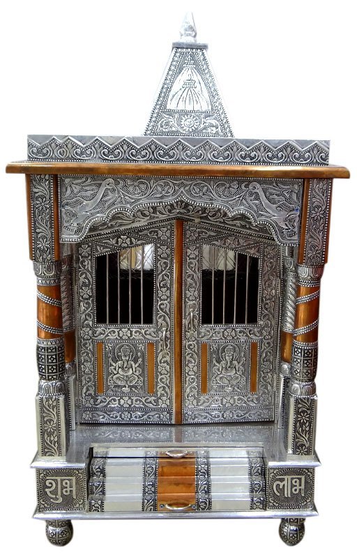 Silver Oxidized Temple 12021, For Home, Size/Dimension: 9 X 21 X 29
