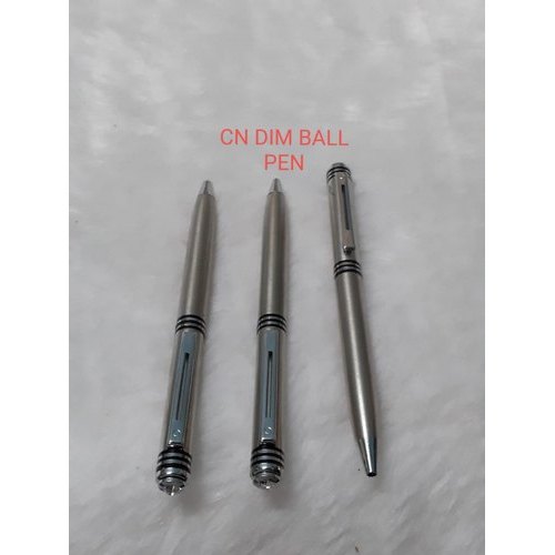 Stainless Steel Silver Ball Pen, Packaging Type: Box