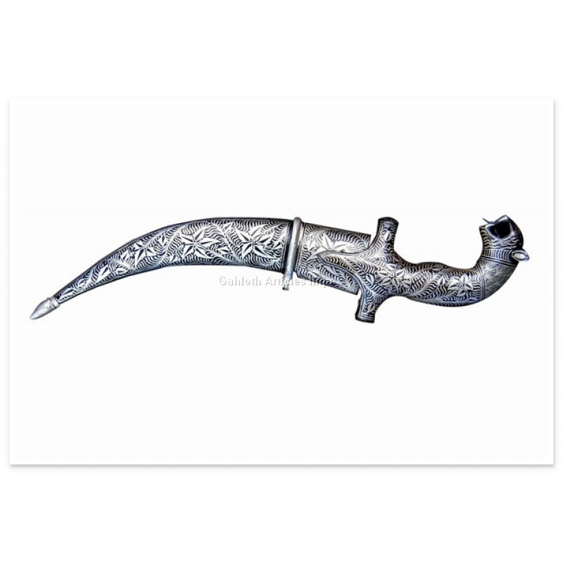 Silver Iron Knife