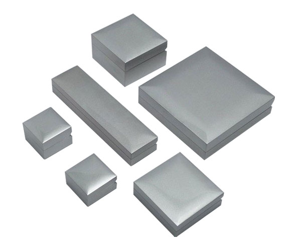 Metal Plain Silver Jewellery Boxes