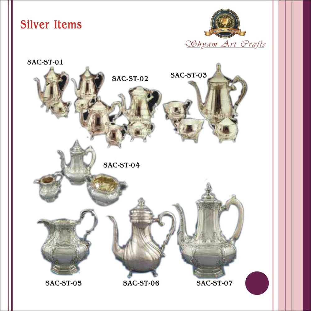 SAC-ST-01 Silver Tea Pot