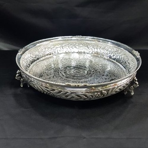 Antique Silver Thamboolam, For Home