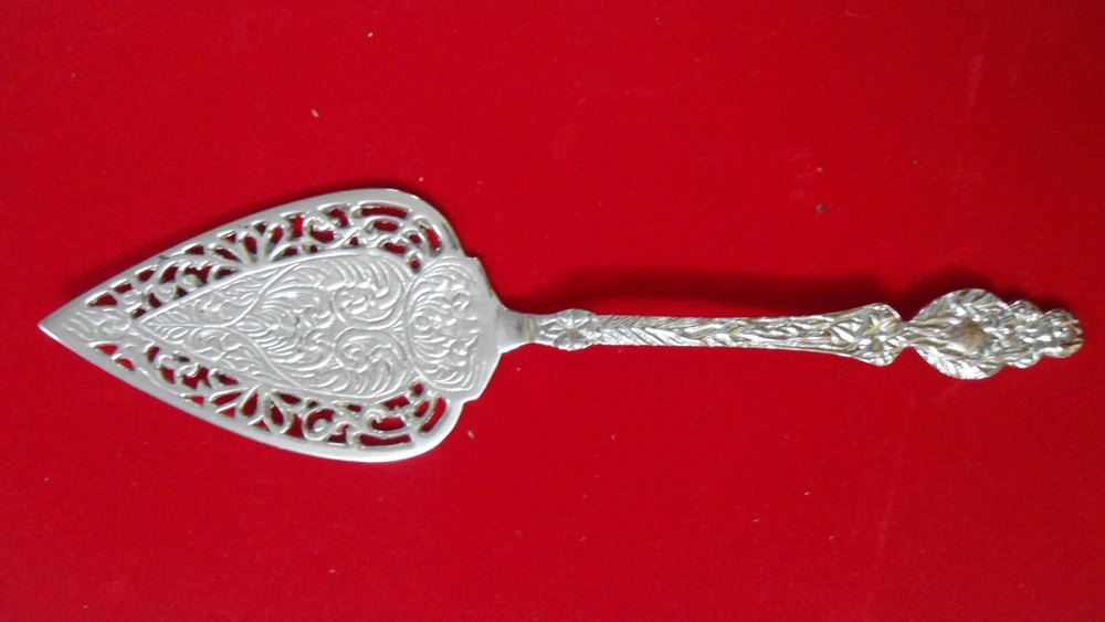 Antique Silver Pastry Server