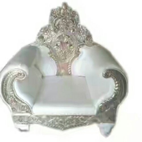 Antique Wedding Silver Chair