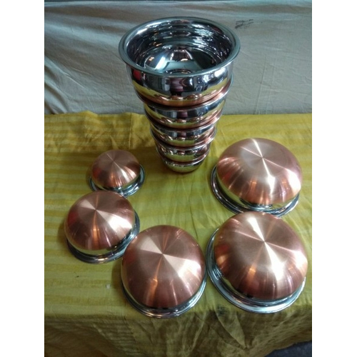 Copper Base Handi Set, Usage: Home, Hotel/Restaurant