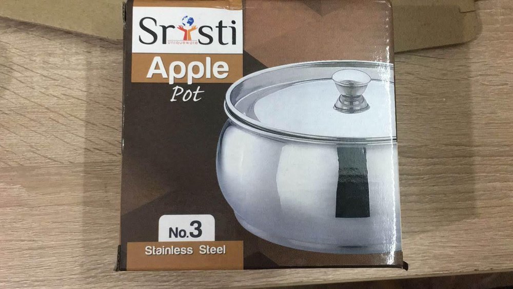 STEEL POTS (APPLE), for Home