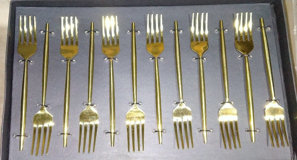 Stainless Steel Fork Set