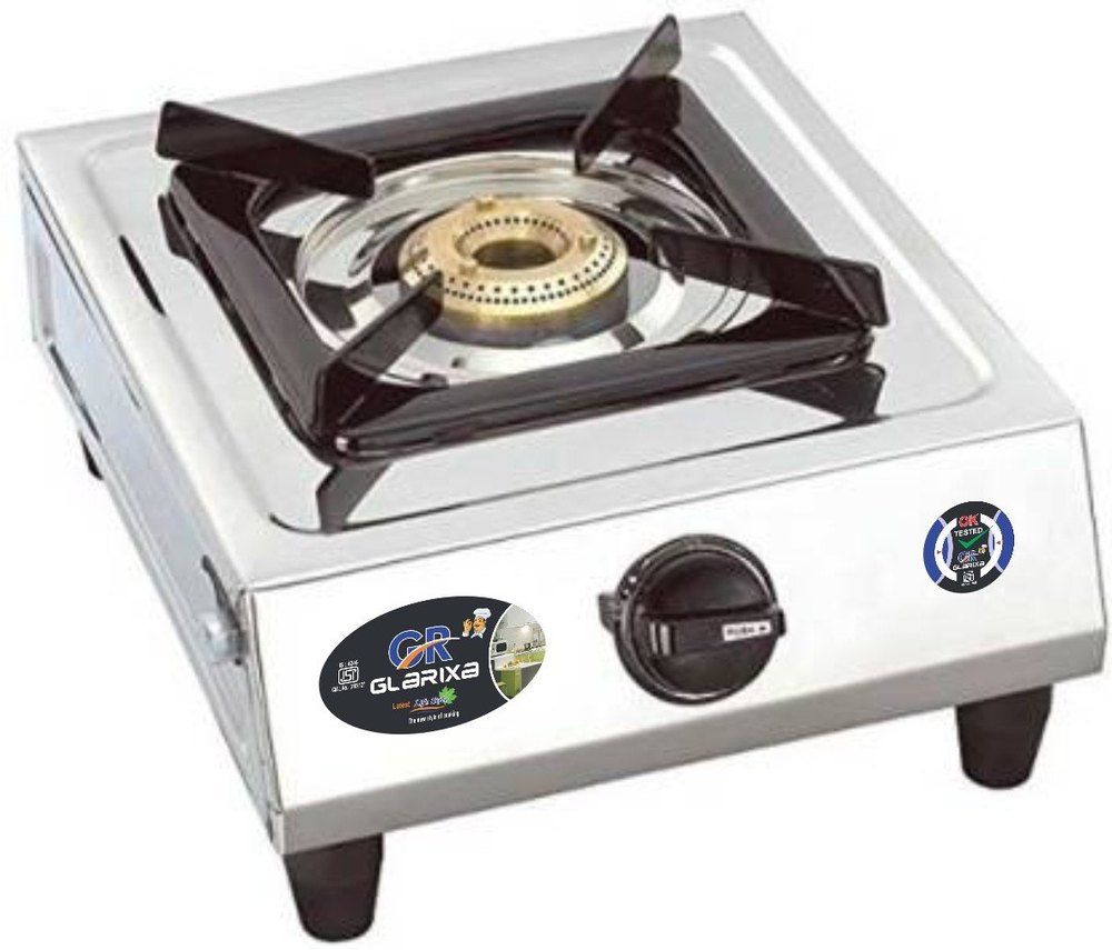 Single Burner Butterfly Body Stainless Steel Gas Stove img