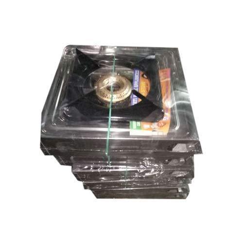 LPG Single Burner Mini Gas Stove, Manual Ignition, Stainless Steel Body, For Kitchen