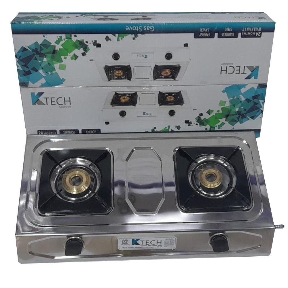 K Tech Gas Stove, Stainless Steel
