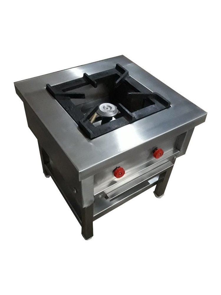 Stainless Steel Commercial Single Burner Gas Stove img
