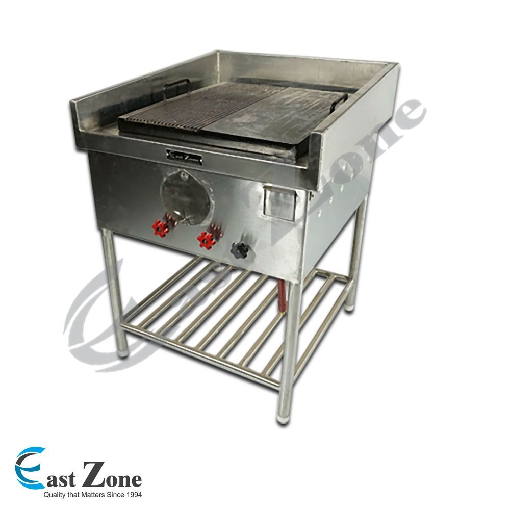 East Zone Gas Hot Plate Cum Griddle Plate, For Restaurant