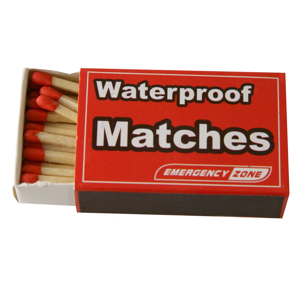 50 Wood Water proof matches, Packaging Type: Box