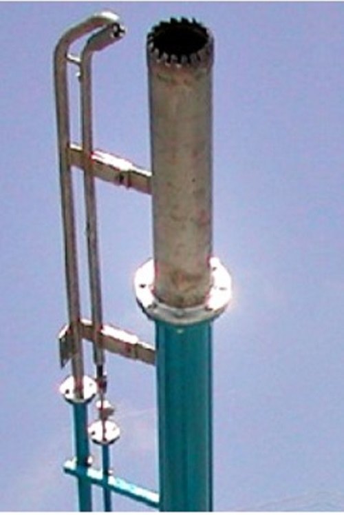 Simple Biogas Flare System With Pilot Line