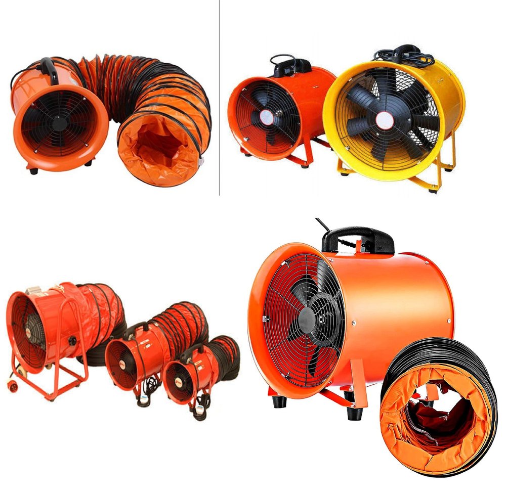 High Pressure Standard Ventilation Blowers For Tunnel, 220v To 230volt