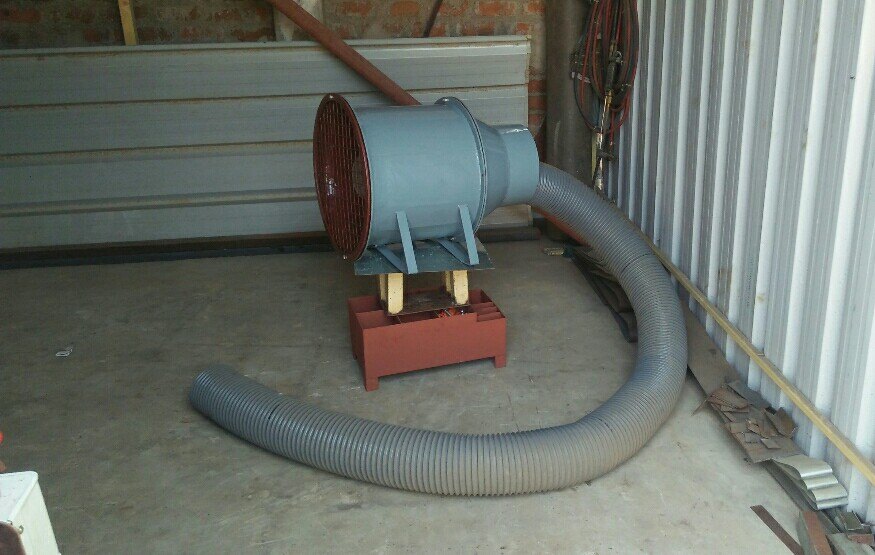 Mild Steel Ventilator Air Blower, Fan Speed: 500-1000 rpm img