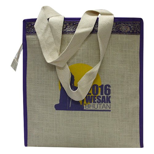 Printed Jute Conference Bag