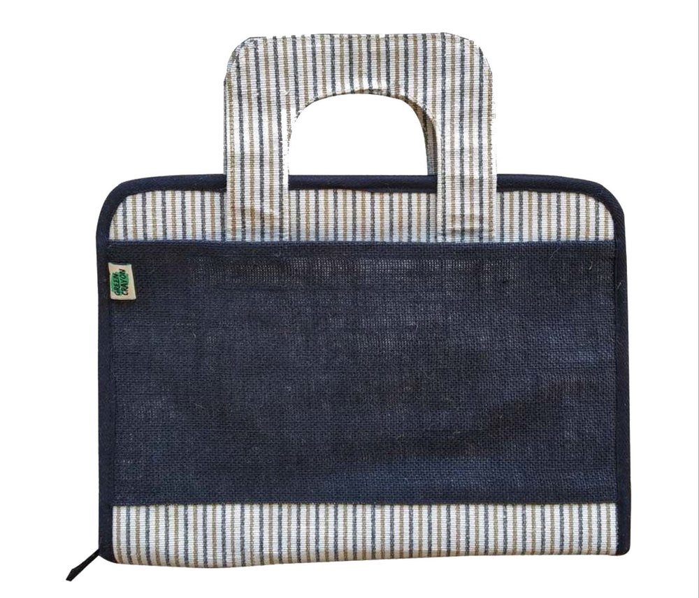 Plain Jute Folder Corporate Gifting, Size: 42x28x14 cm, Capacity: 5 Kg