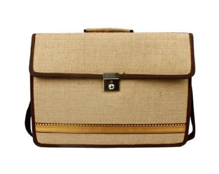 Jute Executive Conference Bag