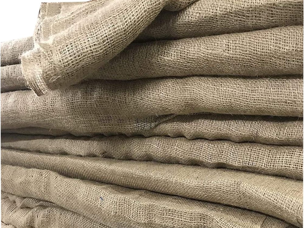 Brown 150 GSM Jute Hessian Cloth, For Industrial, Packaging Type: Lump