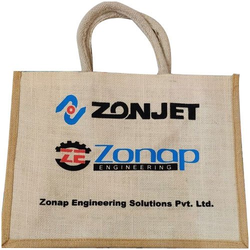 Printed Industrial Jute Bag, Size: 50 X 40 Cm